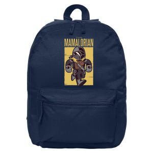 The Mamalorian 16 in Basic Backpack