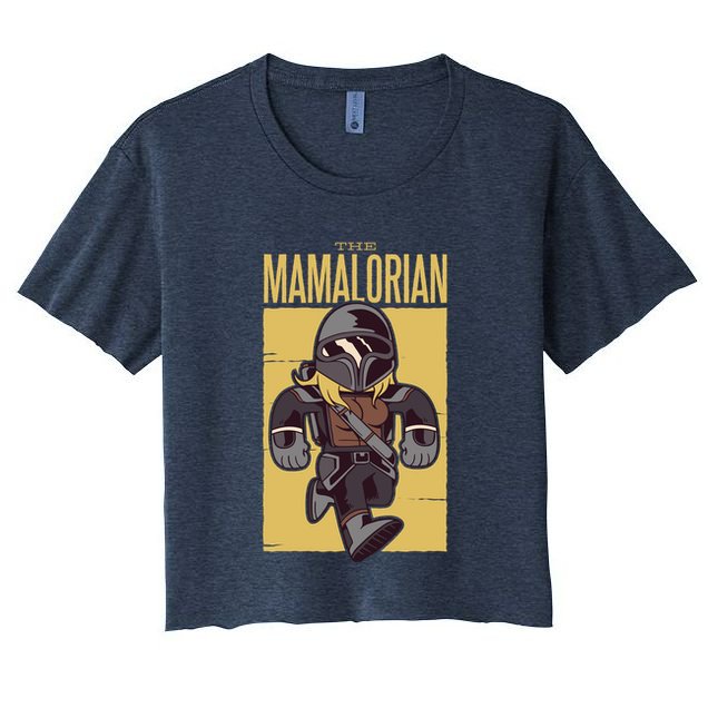 The Mamalorian Crop Top