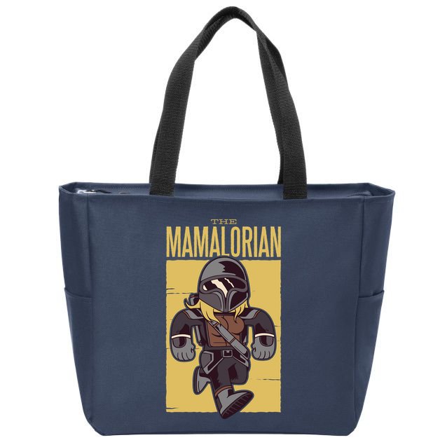The Mamalorian Zip Tote Bag