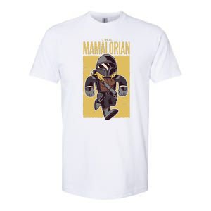 The Mamalorian Softstyle CVC T-Shirt