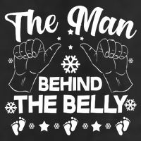 The Man Behind The Belly New Dad Cool Comfort Performance Bucket Hat
