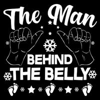 The Man Behind The Belly New Dad Backpack
