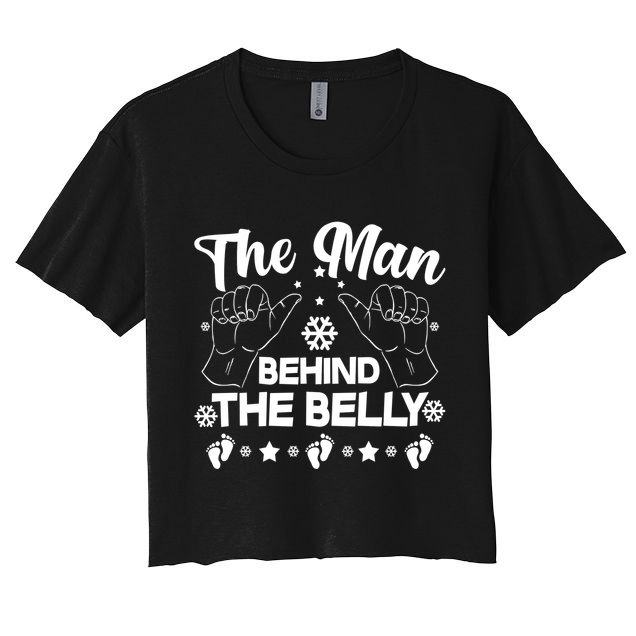 The Man Behind The Belly New Dad Crop Top