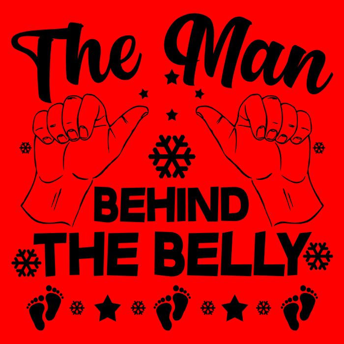 The Man Behind The Belly New Dad 16oz Travel Tumbler