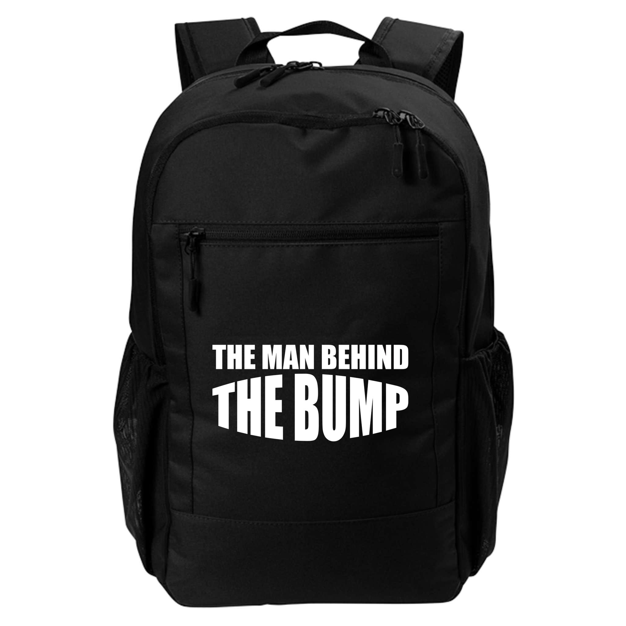 The Man Behind the Bump Pregnant Wife Daddy Backpack