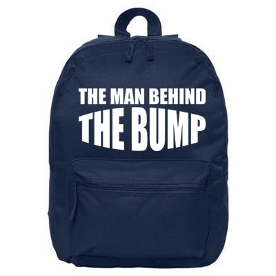 The Man Behind the Bump Pregnant Wife Daddy 16 in Basic Backpack