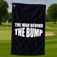 The Man Behind the Bump Pregnant Wife Daddy Golf Towel