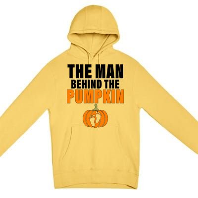 The Man Behind The Pumpkin Premium Pullover Hoodie