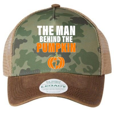The Man Behind The Pumpkin Legacy Tie Dye Trucker Hat