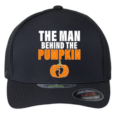 The Man Behind The Pumpkin Flexfit Unipanel Trucker Cap