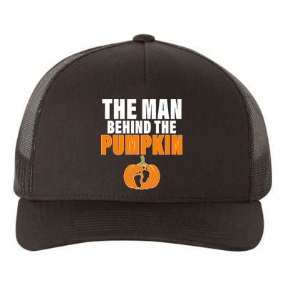 The Man Behind The Pumpkin Yupoong Adult 5-Panel Trucker Hat