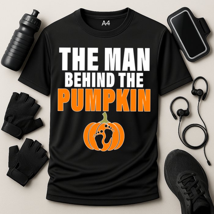 The Man Behind The Pumpkin Cooling Performance Crew T-Shirt