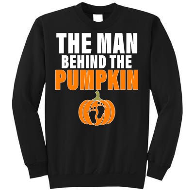 The Man Behind The Pumpkin Sweatshirt