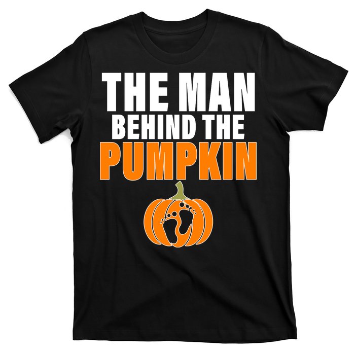 The Man Behind The Pumpkin T-Shirt