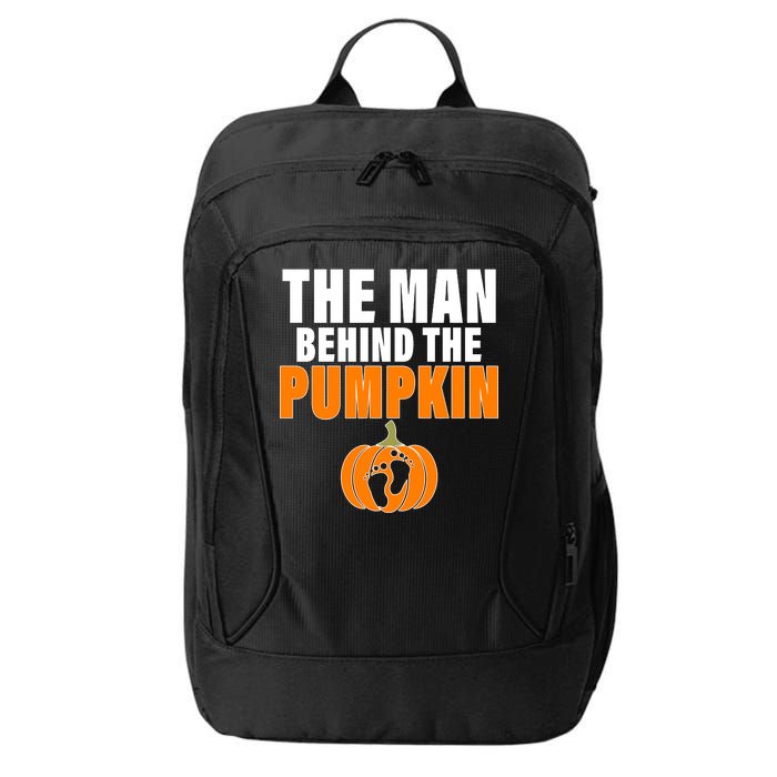 The Man Behind The Pumpkin City Backpack