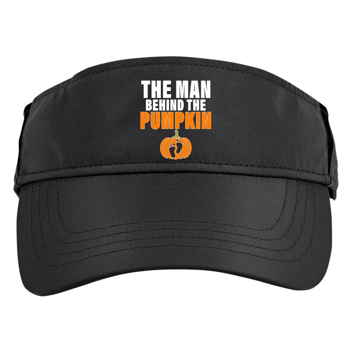 The Man Behind The Pumpkin Adult Drive Performance Visor