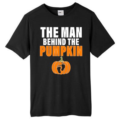 The Man Behind The Pumpkin Tall Fusion ChromaSoft Performance T-Shirt