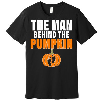 The Man Behind The Pumpkin Premium T-Shirt