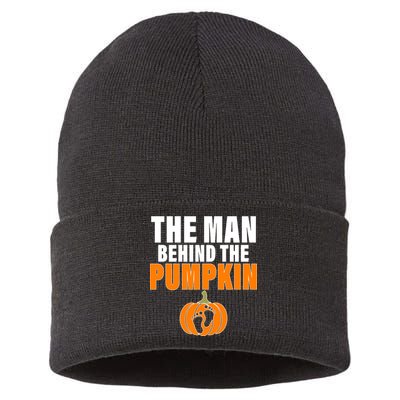 The Man Behind The Pumpkin Sustainable Knit Beanie