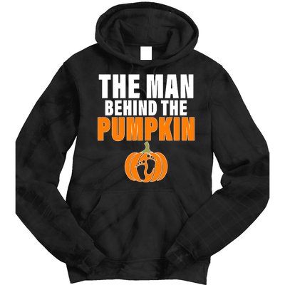 The Man Behind The Pumpkin Tie Dye Hoodie