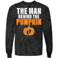 The Man Behind The Pumpkin Tie-Dye Long Sleeve Shirt