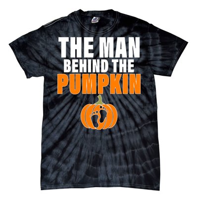 The Man Behind The Pumpkin Tie-Dye T-Shirt