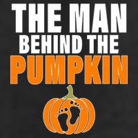 The Man Behind The Pumpkin Golf Towel