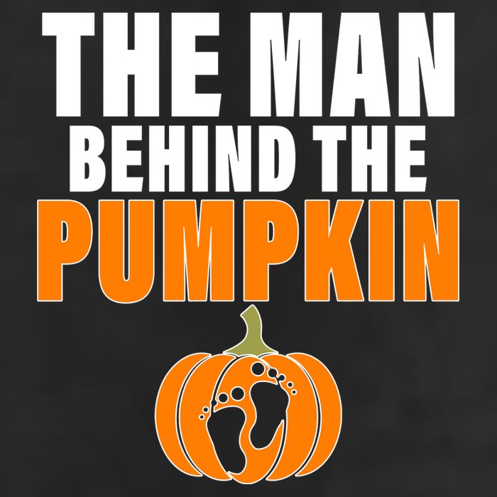 The Man Behind The Pumpkin Golf Towel