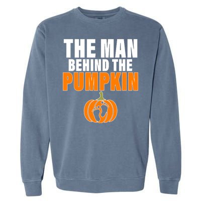 The Man Behind The Pumpkin Garment-Dyed Sweatshirt