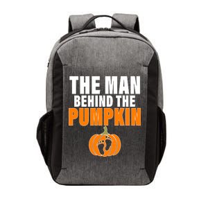 The Man Behind The Pumpkin Vector Backpack