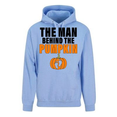 The Man Behind The Pumpkin Unisex Surf Hoodie