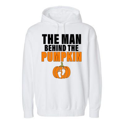 The Man Behind The Pumpkin Garment-Dyed Fleece Hoodie