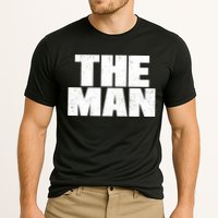 The Man Distressed Logo Cooling Performance Crew T-Shirt