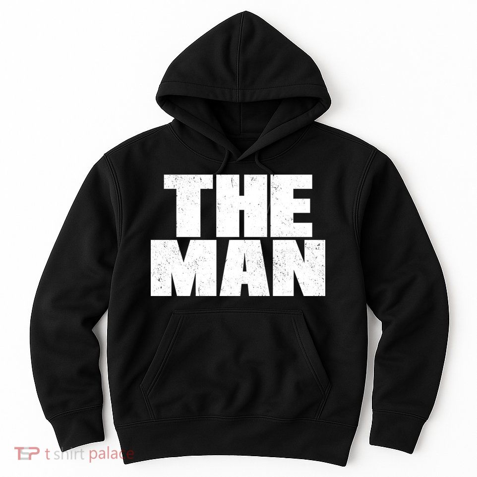 The Man Distressed Logo Hoodie