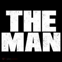 The Man Distressed Logo Tall T-Shirt