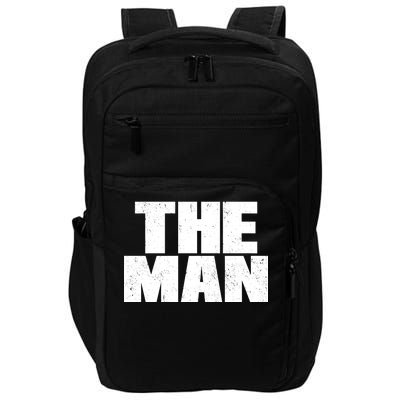 The Man Distressed Logo Impact Tech Backpack