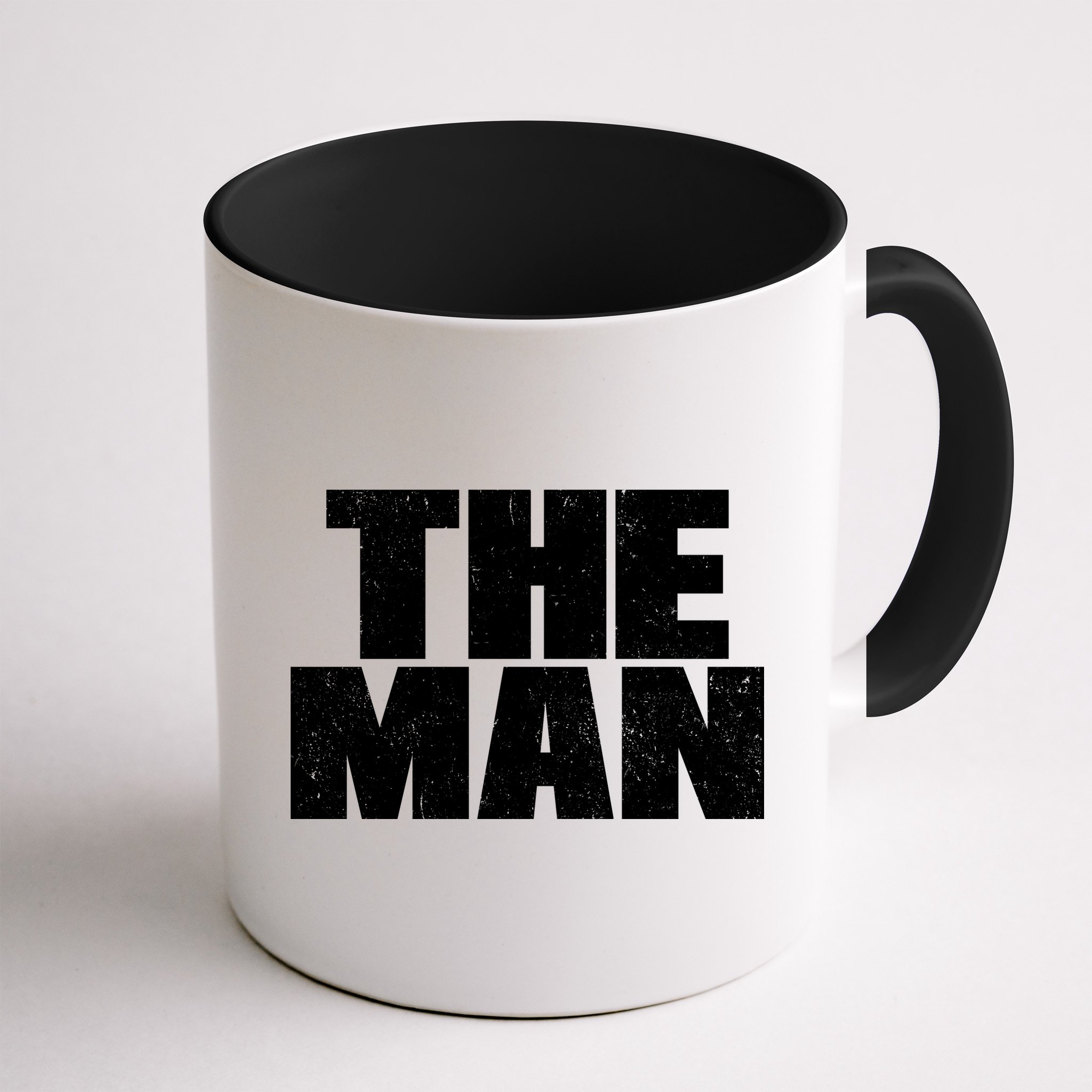 The Man Distressed Logo Mug
