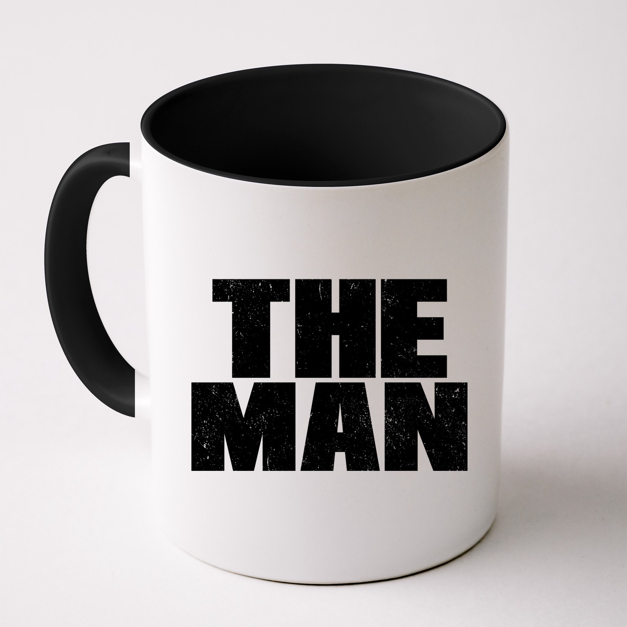 The Man Distressed Logo Mug