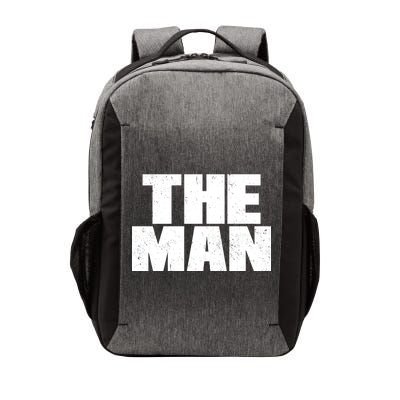 The Man Distressed Logo Vector Backpack