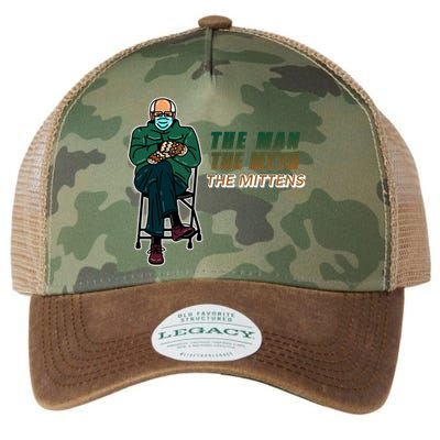 The Man Myth The Mittens Bernie Sanders Legacy Tie Dye Trucker Hat