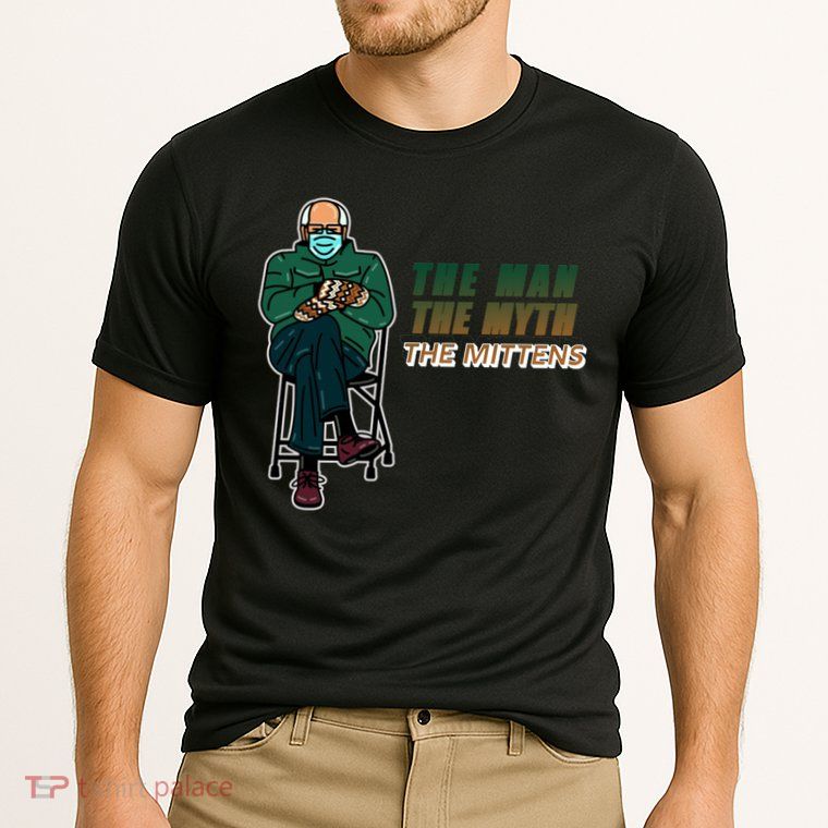 The Man Myth The Mittens Bernie Sanders Performance Shirt