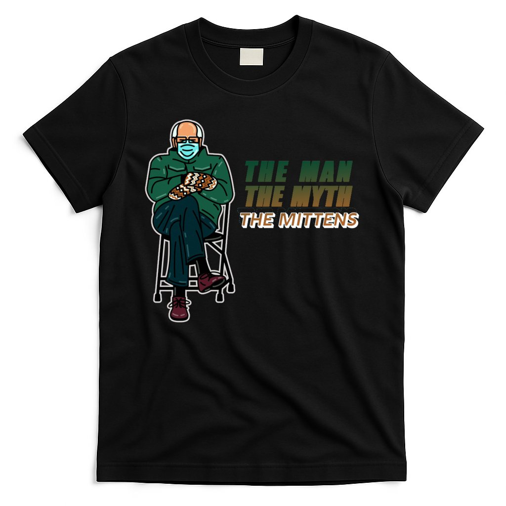 The Man Myth The Mittens Bernie Sanders T-Shirt