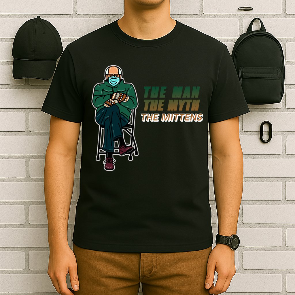 The Man Myth The Mittens Bernie Sanders T-Shirt