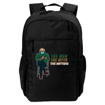 The Man Myth The Mittens Bernie Sanders Daily Commute Backpack