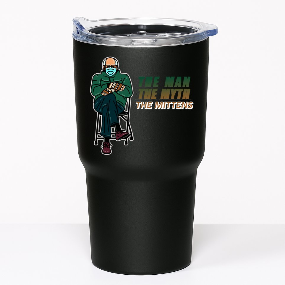 The Man Myth The Mittens Bernie Sanders Tumbler