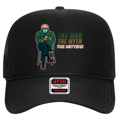 The Man Myth The Mittens Bernie Sanders Trucker Hat
