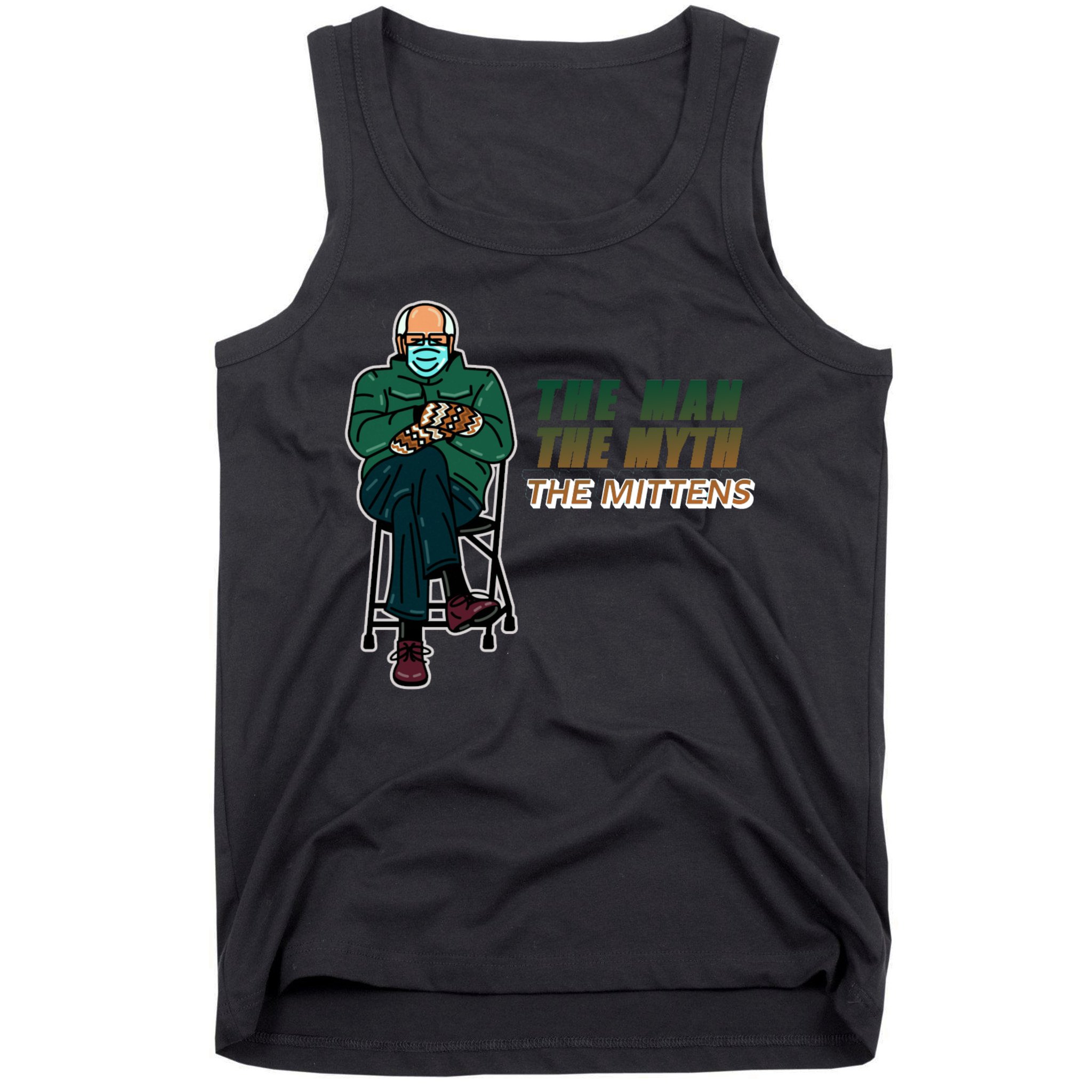 The Man Myth The Mittens Bernie Sanders Tank Top