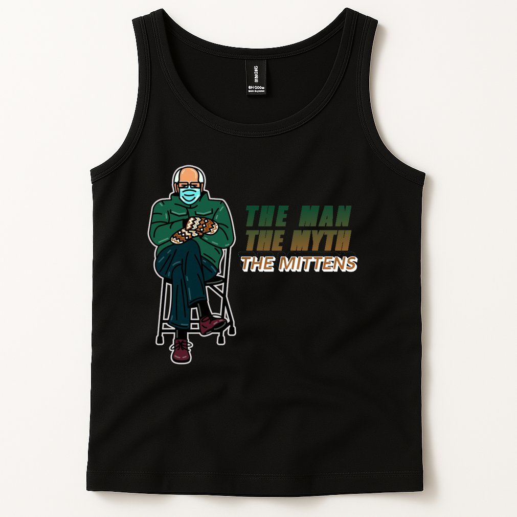 The Man Myth The Mittens Bernie Sanders Tank Top