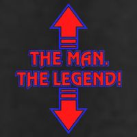 The Man The Legend Dirty Funny Adult Drive Performance Visor