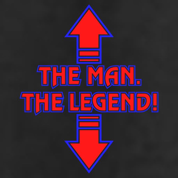The Man The Legend Dirty Funny Adult Drive Performance Visor